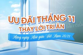 ƯU ĐÃI THÁNG 11 – THAY LỜI TRI ÂN