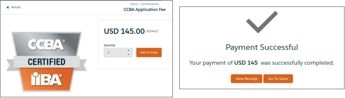 Thanh toán lệ phí thi