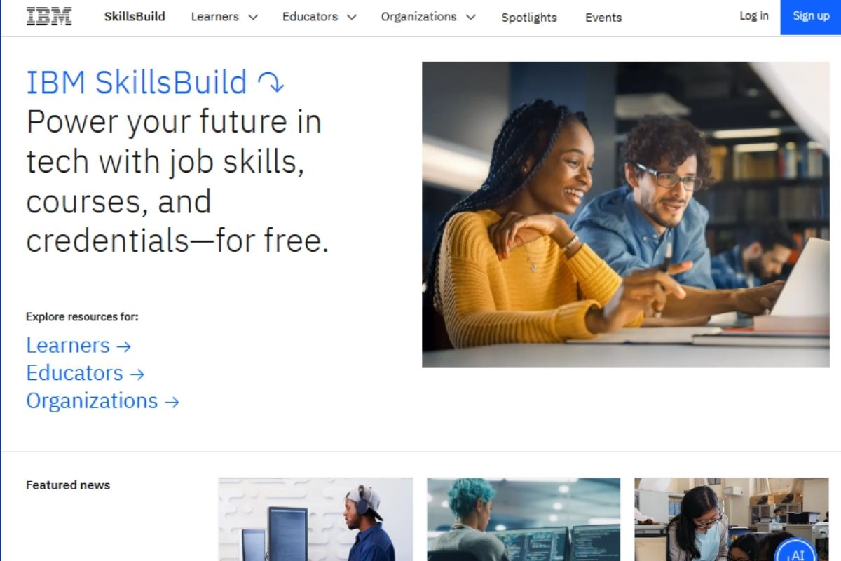 IBM SkillsBuild – Học AI miễn phí
