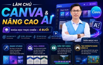 Canva Pro Creator – Thiết kế ấn tượng, nội dung bứt phá
